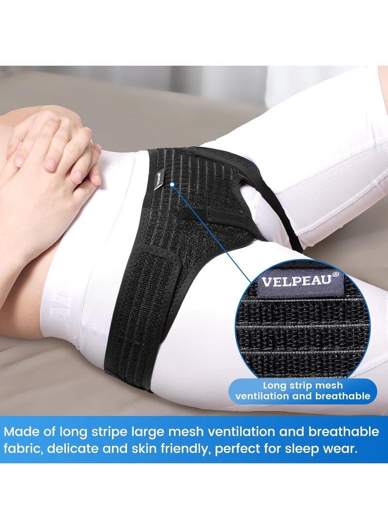 general Hernia Belt Truss for Men and Women - Hernia Support Brace for Single/Double Inguinal or Sports Hernia 2 Removable Compression Pads and Adjustable Groin Straps - Image 5