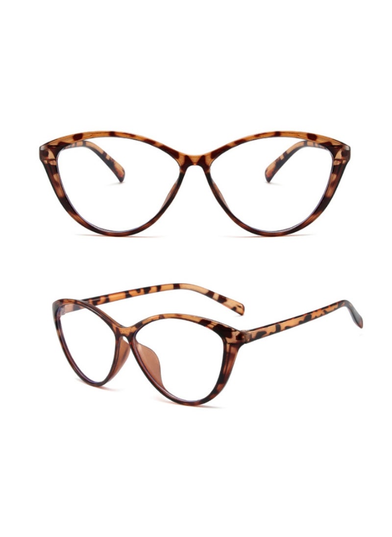 Blue Light Blocking Optical Eyeglasses - Stylish Oversized Frames, Clear Lens, Polarized. Top-rated Bluelight Protection for Reading, Work, & Screen Time. Vintage-Inspired, Lightweight Design.