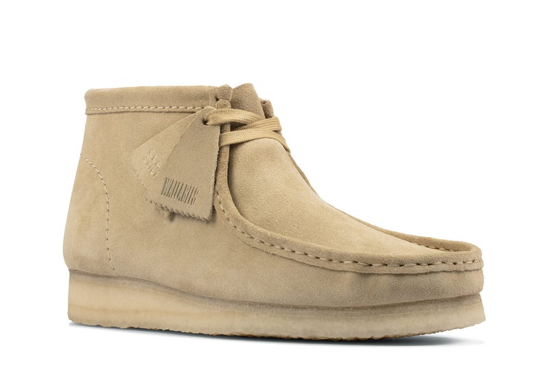 Clarks Men's Wallabee Suede-11.5M Chukka Boot, Maple Suede, 11.5 - Image 4