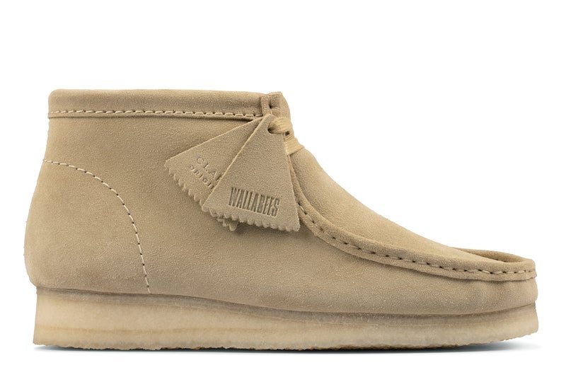 Clarks Men's Wallabee Suede-11.5M Chukka Boot, Maple Suede, 11.5 - Image 3