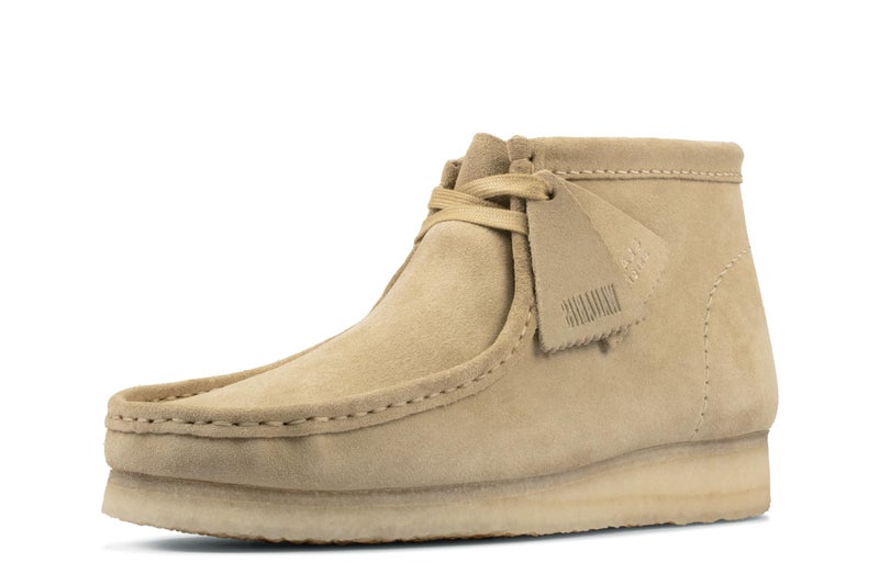 Clarks Men's Wallabee Suede-11.5M Chukka Boot, Maple Suede, 11.5 - Image 1