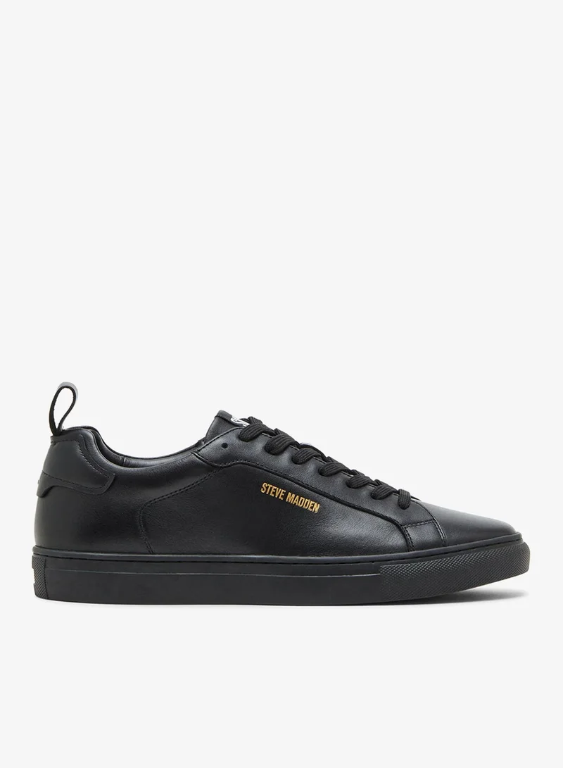 ستيف مادن Chrystian Black Men's Sneakers
