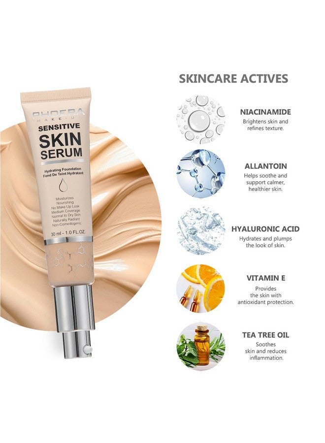 Hilareco PHOERA Foundation Full Coverage,and 2024 New PHOERA Foundation Makeup for Mature Skin, Wrinkles Matte Natural Finish for a Flawless Complexion with Medium Coverage (102+N02/Nude+Nude) - Image 2