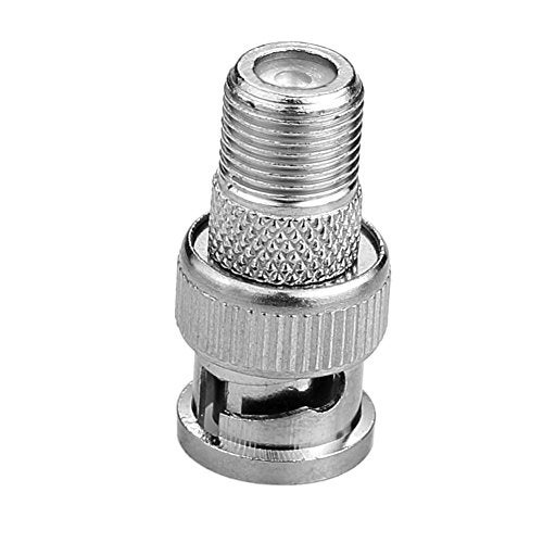 Eightnoo BNC Male Plug to F Female Jack Adapter Coax Connector Coupler adapters CCTV Camera (Pack of 5) - Image 3