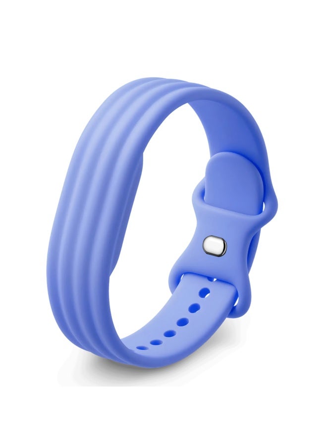 Google Fitbit Air Compatible Monochrome Sport Silicone Watch Band - Image 1