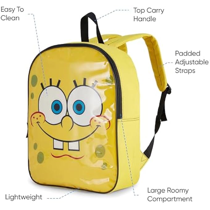 rayihni Backpack for Kids 15  Awesome Bookbag for Boys  Padded Straps  Large Zip Compartment - Image 4