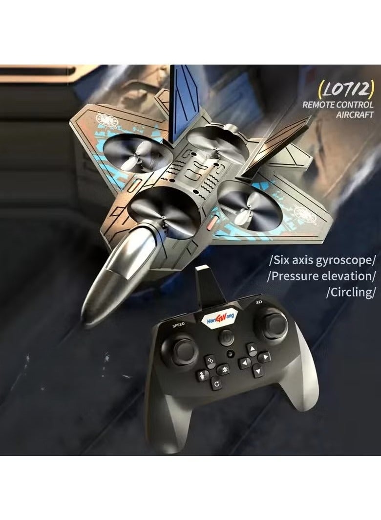 360 Degree Rolling Headless Mode 3D Flip Stunt Airplane Altitude Hold Large Foam Remote Control Aircraft Quadcopter Assorted Colors - Image 1