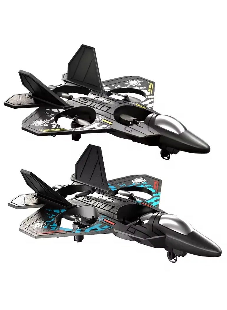 360 Degree Rolling Headless Mode 3D Flip Stunt Airplane Altitude Hold Large Foam Remote Control Aircraft Quadcopter Assorted Colors - Image 2