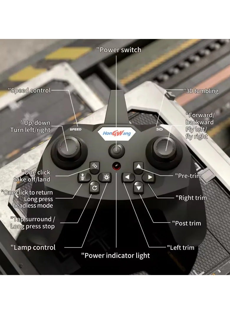 360 Degree Rolling Headless Mode 3D Flip Stunt Airplane Altitude Hold Large Foam Remote Control Aircraft Quadcopter Assorted Colors - Image 5