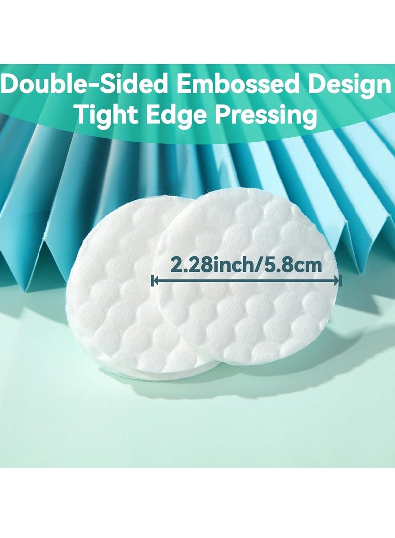 100 Cotton Round - Round Cotton Pads for Face, Eye Area, Makeup Remover, Cleansing, Exfoliation - Image 4