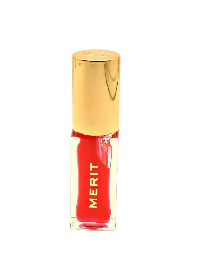 MERIT Shade Slick Gelée Sheer Tinted Lip Oil Maraschino - Image 2