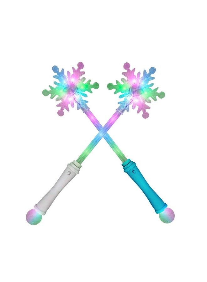 Sensory4u لعبة عصا الثلج المتلألئة LED - عبوة 2 للطفل - ملحق مثالي للأزياء للأميرات - Image 1