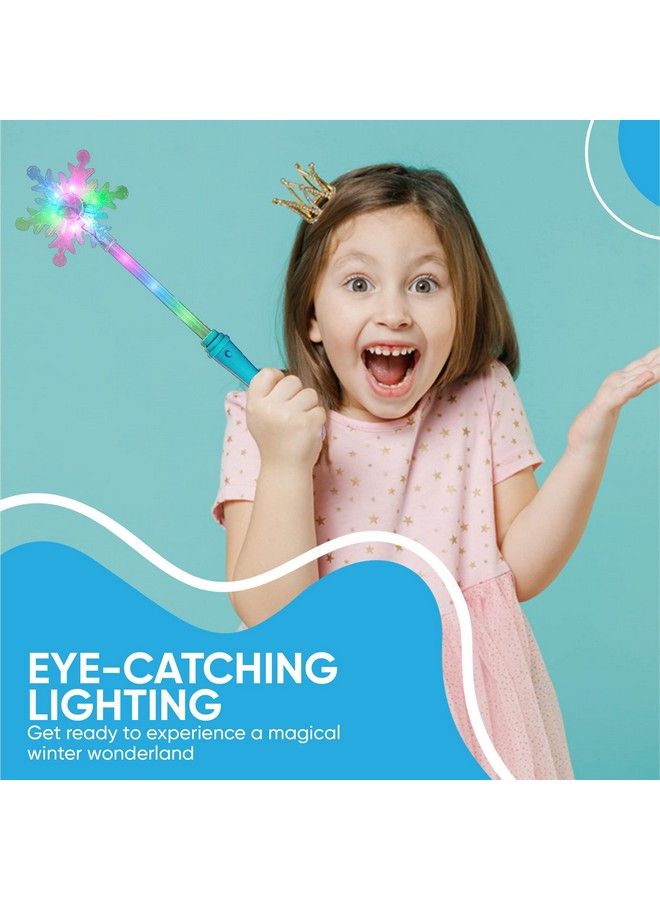 Sensory4u لعبة عصا الثلج المتلألئة LED - عبوة 2 للطفل - ملحق مثالي للأزياء للأميرات - Image 5