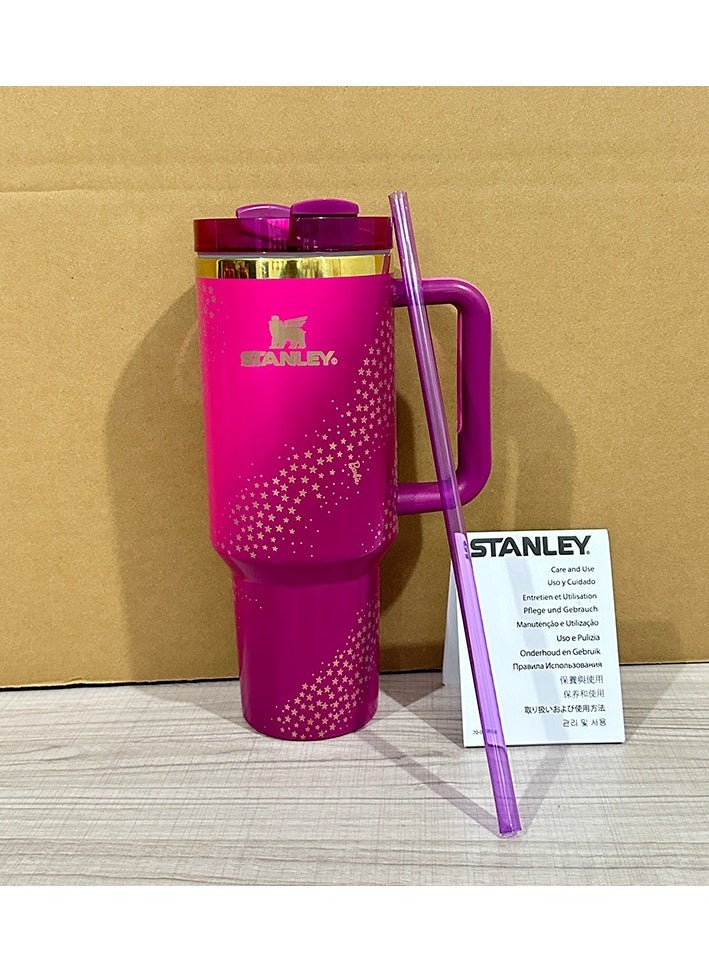 Stanley - Stanley Quencher H2.0 FlowState Stainless Steel Vacuum Insulated Tumbler with Lid and Straw for Water, lced Tea or Coffee, Smoothie and More, 40 oz - Image 1