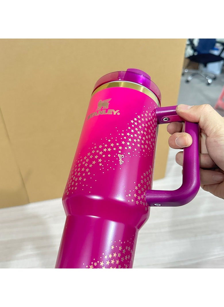 Stanley - Stanley Quencher H2.0 FlowState Stainless Steel Vacuum Insulated Tumbler with Lid and Straw for Water, lced Tea or Coffee, Smoothie and More, 40 oz - Image 1