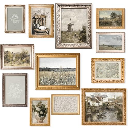 97 Decor Vintage Farmhouse Wall Art Vintage Posters for Room Aesthetic French Country Decor Rustic Pictures Vintage Art Prints Landscape Wall Art for Bedroom 8x10 Unframed - Image 1