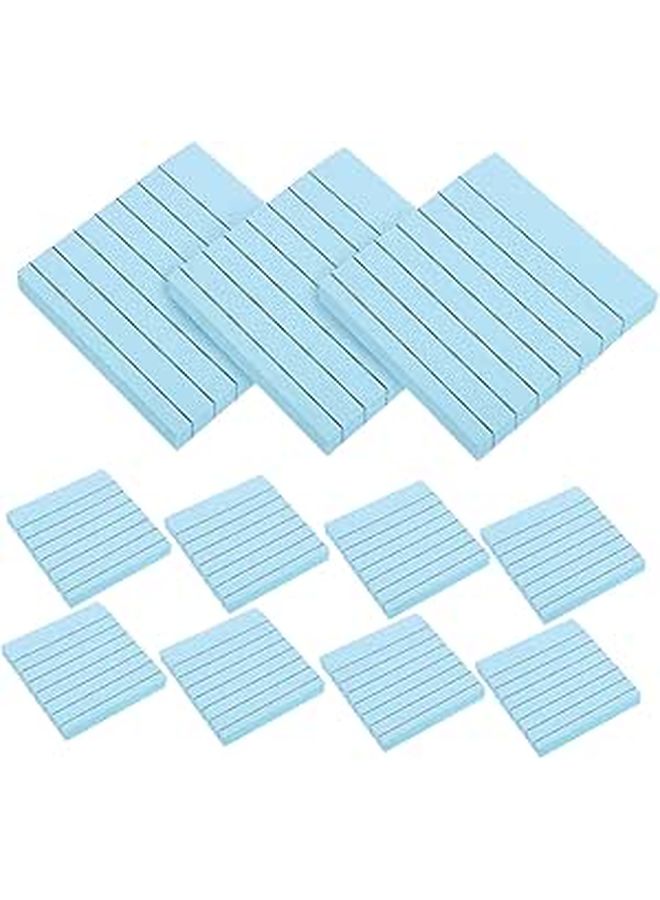 Small Lined Sticky Note Pads 20 Pack for Office School Home Planning and Organizing - Image 1