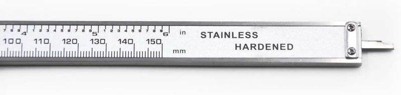 Oudtinx Electronic Digital Caliper Stainless Steel Body with Large LCD Screen | 0-6 Inches | Inch/Millimeter Conversion - Image 3