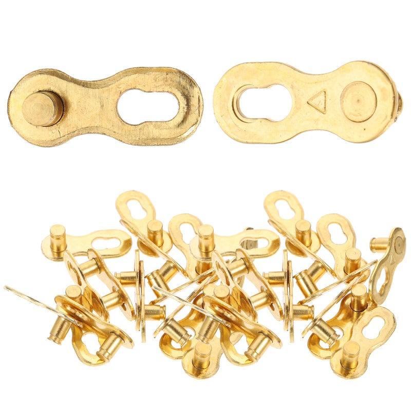 24Pcs Bike Chain Connecting Joints Quick Release for 6 7 8 Gear Off Road and Road Bikes Drivetrain Maintenance - Image 2
