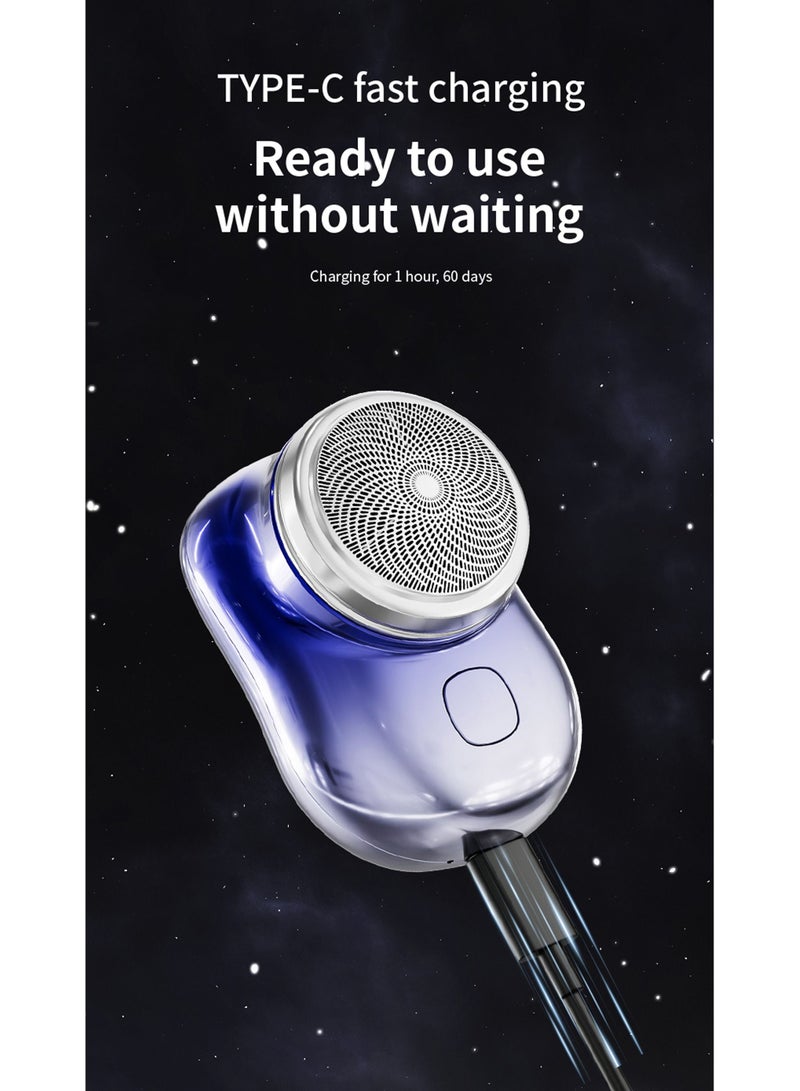 إسكدنيا ميني ماكينة حلاقة كهربائية محمولة ، 2023 جديد جيب المحمولة ماكينة حلاقة كهربائية ، ماجيك USB ميني ماكينة حلاقة كهربائية للرجال ، شحن السفر ماكينة حلاقة كهربائية للرجال - Image 2