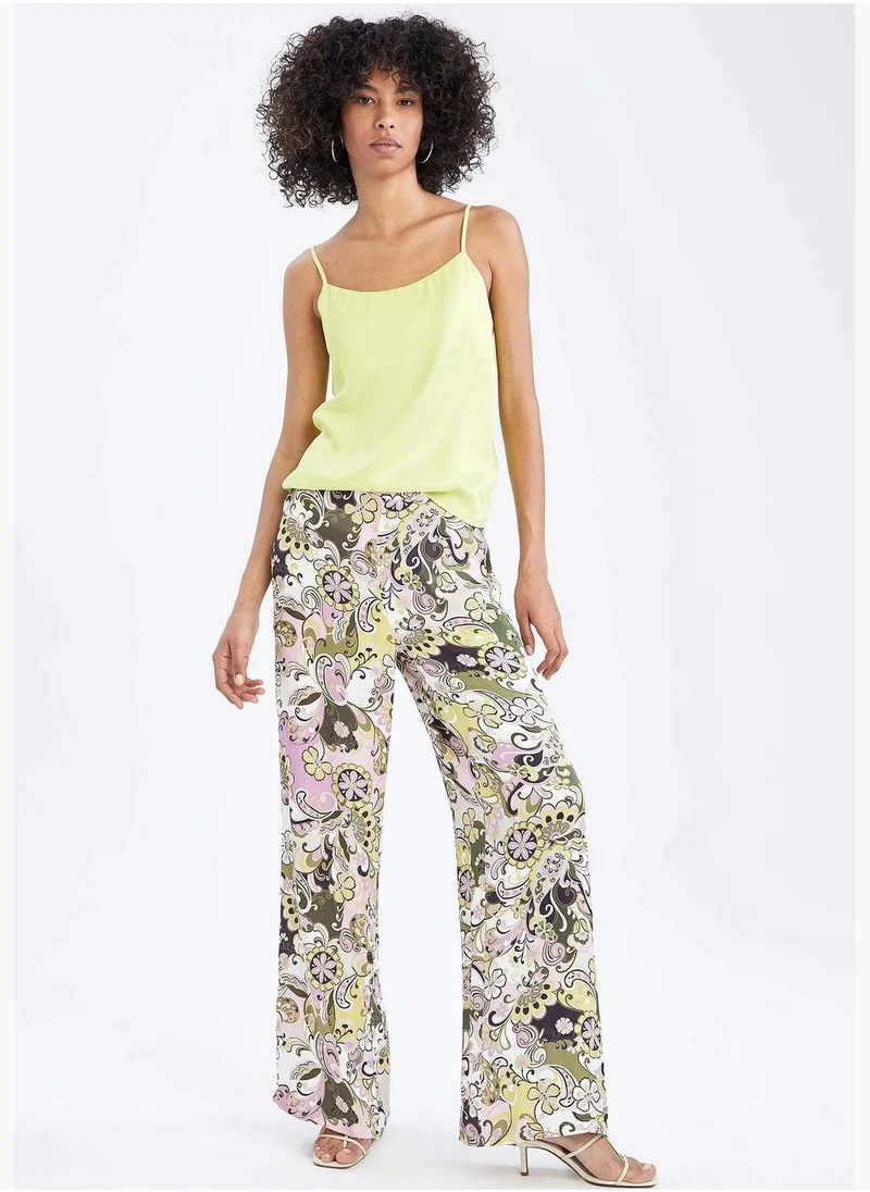 ديفاكتو Regular Fit Strapless Satin Blouse
