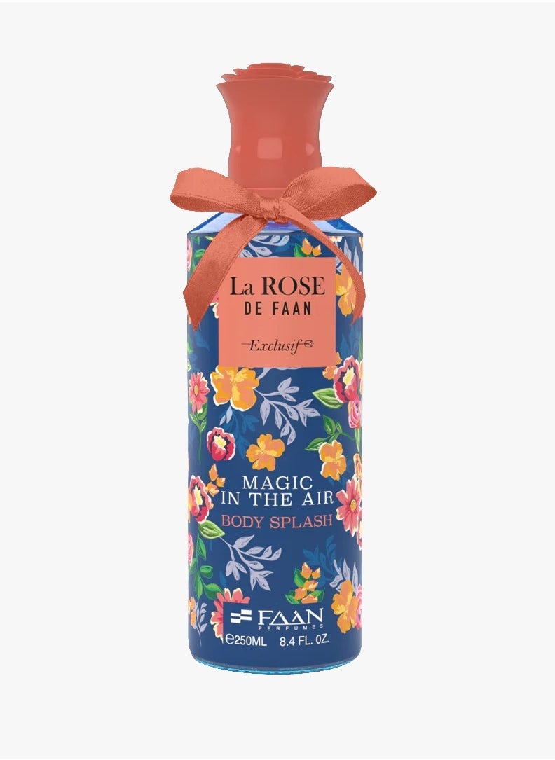 فاان عبوة من معطرات الجسم - Love Sunshine, Amber Romance, Magic in the Air | مجموعة عطور LA Rose | 250 مل × 3 (إجمالي 750 مل)  - Image 2