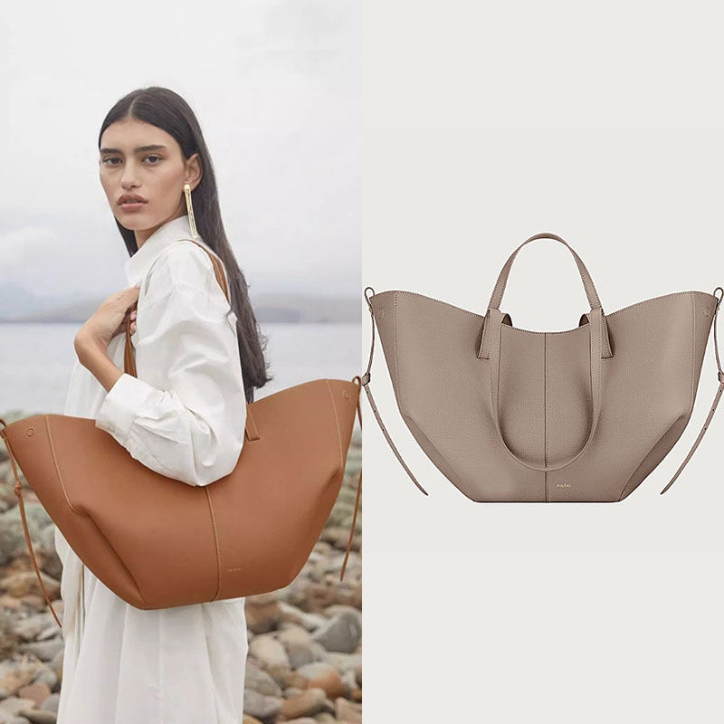 French Polen Wings Bag Poling Entote Bag Retro Niche Bucket Bag Portable Underarm Bag - Image 3