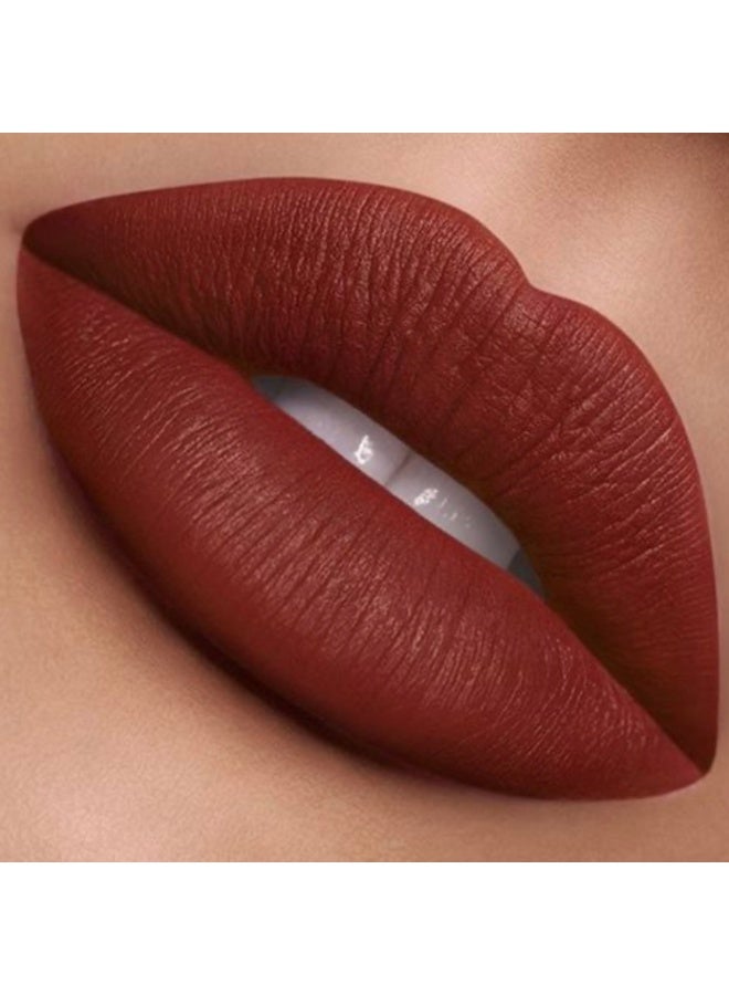 IDA Beauty Velvet Vow Matte Liquid Lipstick | Long-Lasting, Smudge-Proof, Moisturizing Formula | Bold, Matte Finish (M07) - Image 2