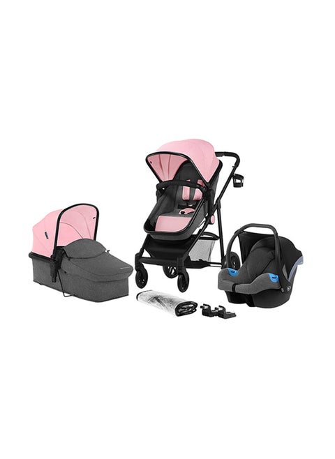 3 - In - 1 Juli Stroller Pink, 02 Months