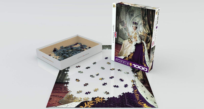 EuroGraphics Queen Elizabeth II 1000-Piece Puzzle - Image 3