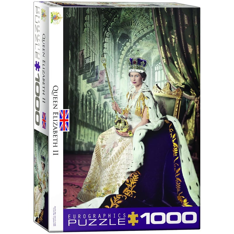 EuroGraphics Queen Elizabeth II 1000-Piece Puzzle - Image 5