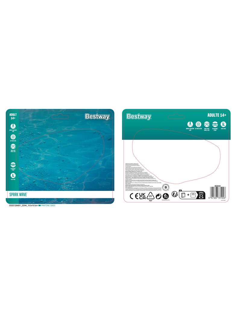 Bestway - Bestway - Spark Wave Diving Mask Cyan - 22044 - Image 1