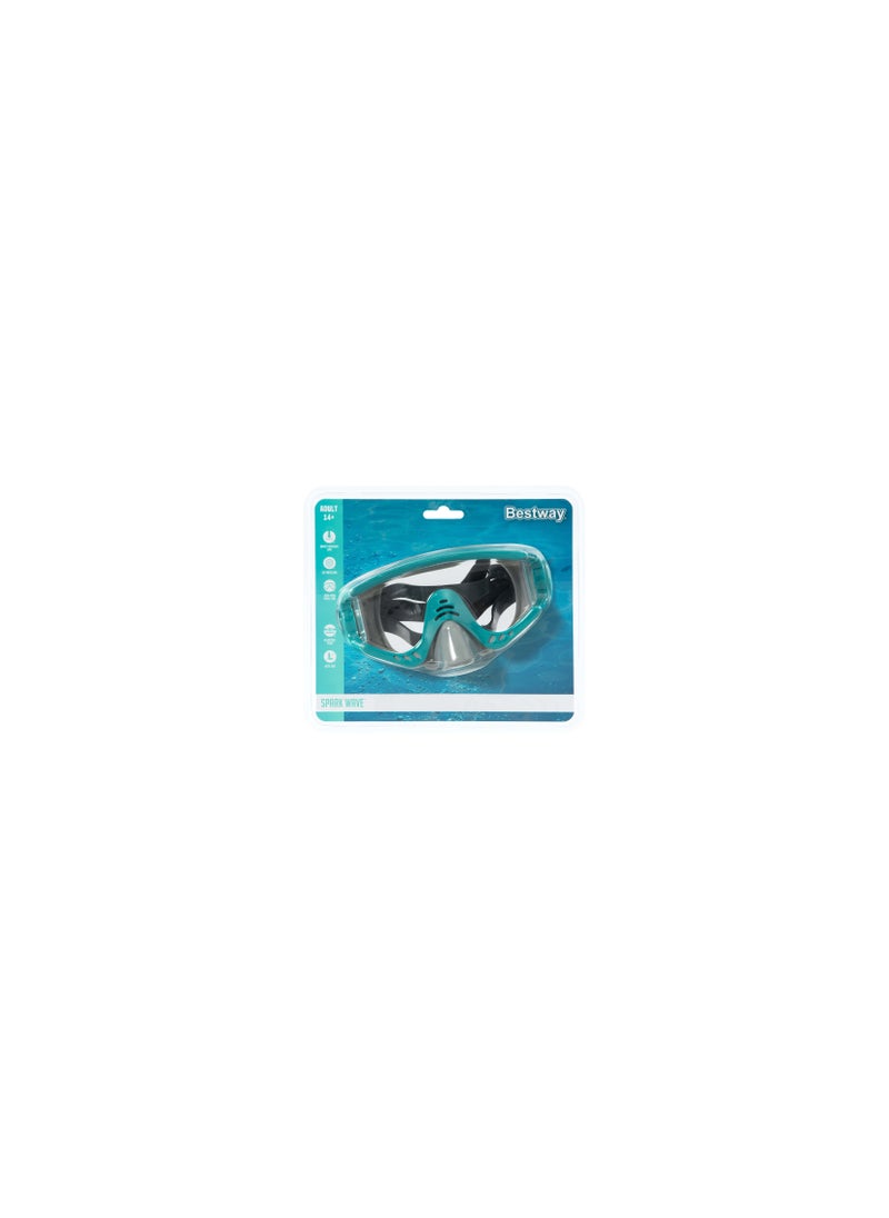 Bestway - Bestway - Spark Wave Diving Mask Cyan - 22044 - Image 1