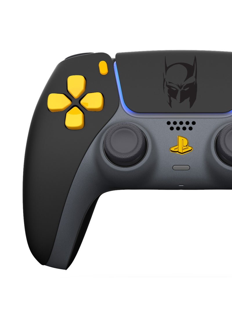 Craft MERLIN CRAFT CUSTOMIZED SONY DUAL SENSE GAMING CONTROLLER FOR PS5 & PS5 SLIM - THE BLACK BAT NEW 2024 DESIGN - Image 3