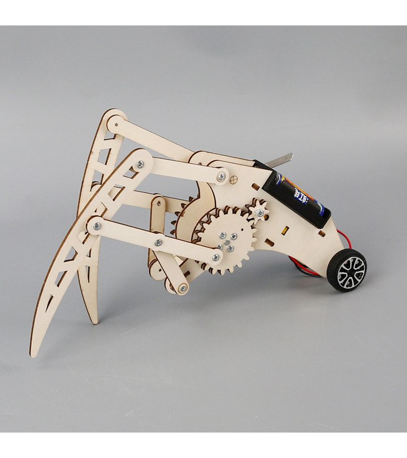 Science Project Kit For Students With Small Crawling Robot Double Gears Perfect Creative Gift Festival - Image 5