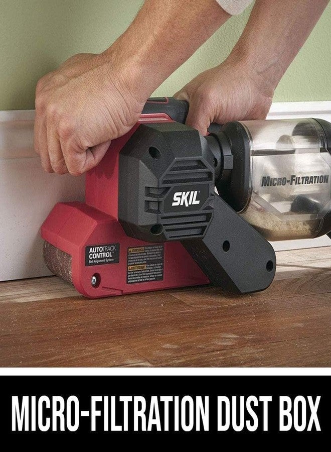 سكيل صنفرة حزام SKIL 6 أمبير 3"x18" مع تحكم في الضغط - 7510-01 - Image 4