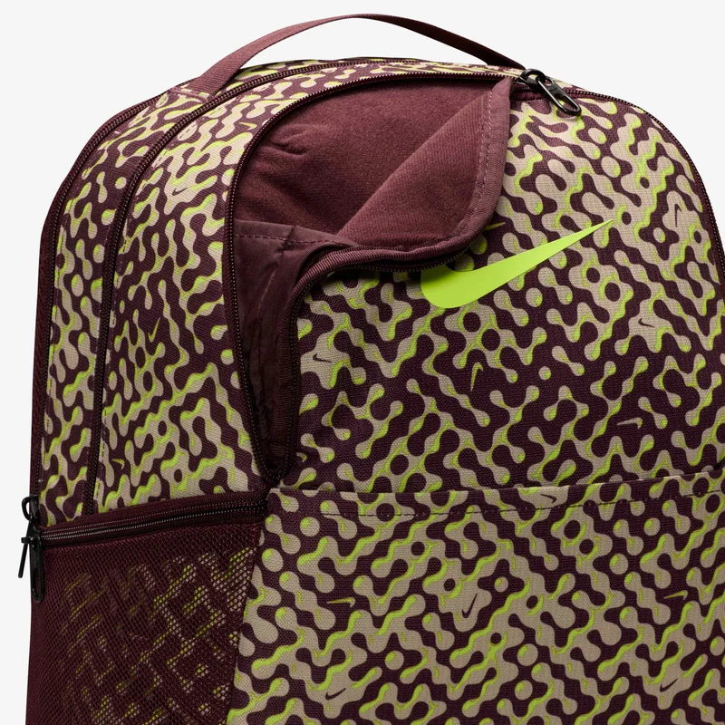 Nike Pink Brasilia 9.5 Printed Backpack  | Best Price UAE