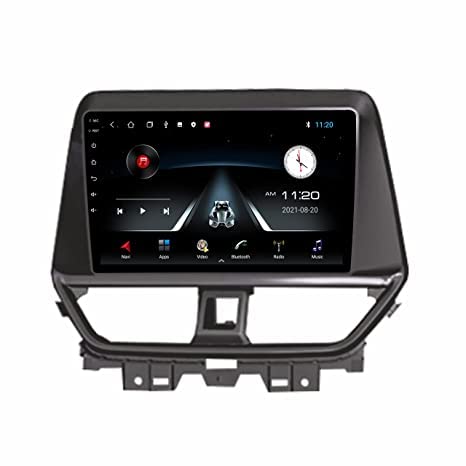 ModishOmbre Modorwy Original 9inch HD QLED Car Android Stereo | 2GB RAM & 32GB ROM | OS 13 Double Din Car Multimedia Player | incl. AHD Rear Camera & Frame Compatible with Maruti Baleno 2022-1 Year Warranty - Image 1