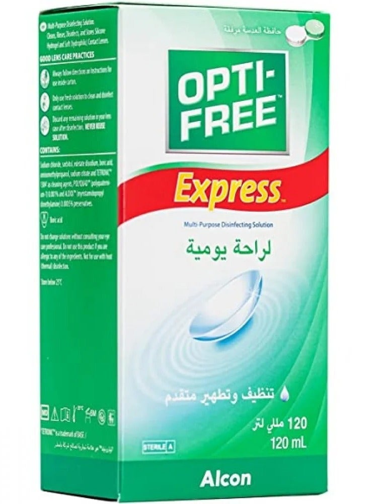 Optifree Opti-Free Lenses Solution For Lenses S 120 Ml