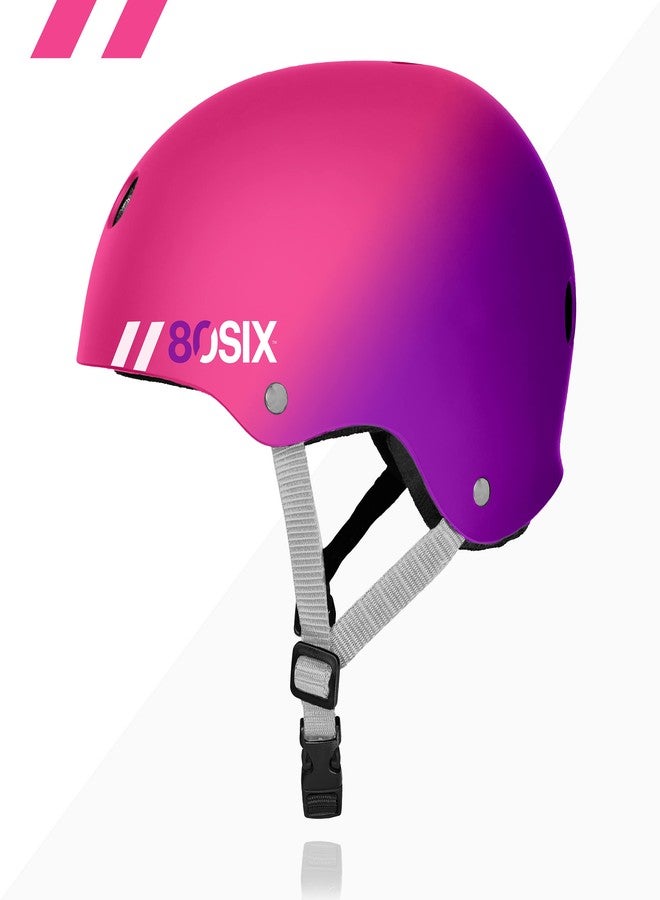 80SIX Triple Certified Multisport Helmet - Ideal for Bike, Scooter, Skateboard, Roller Skate and Inline Skate - Image 3