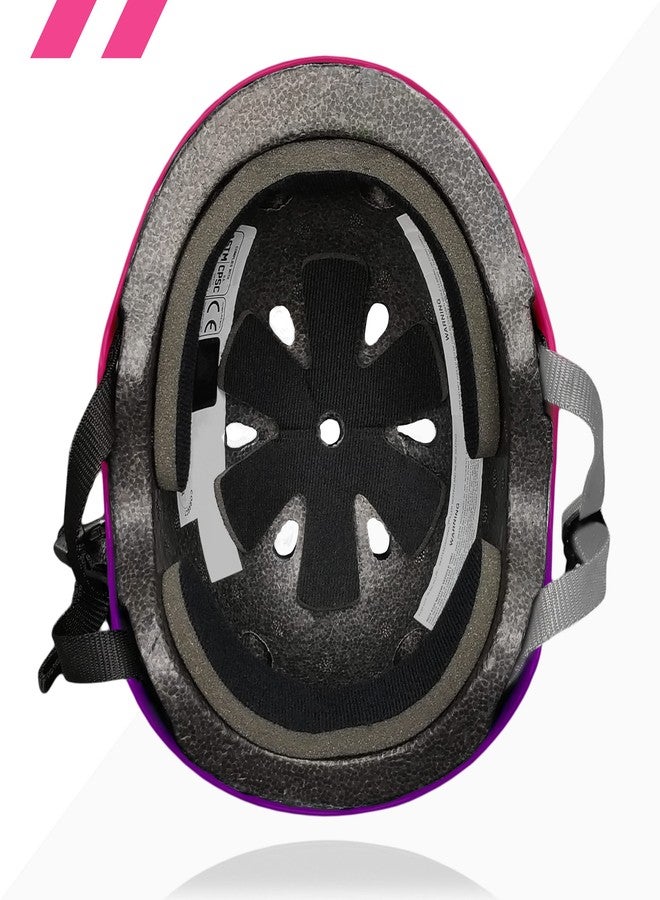 80SIX Triple Certified Multisport Helmet - Ideal for Bike, Scooter, Skateboard, Roller Skate and Inline Skate - Image 4