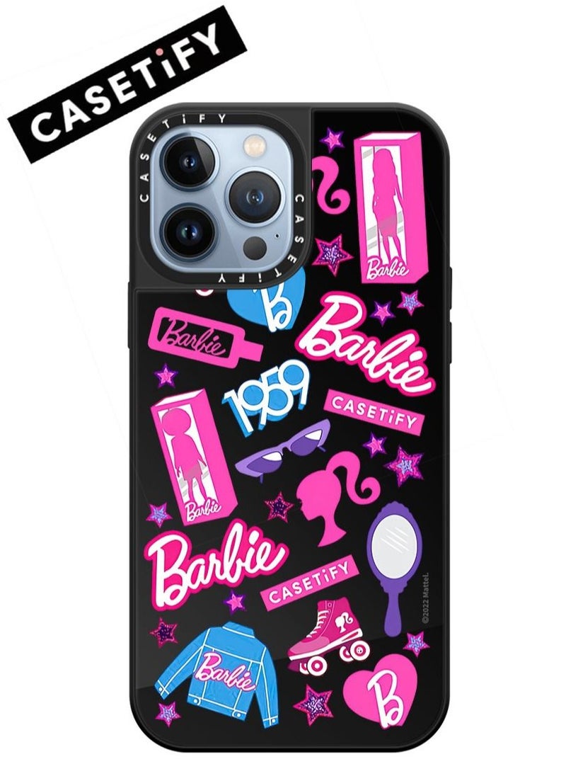 Case for iPhone 13 Pro 6.1 inch Barbie Cover Black