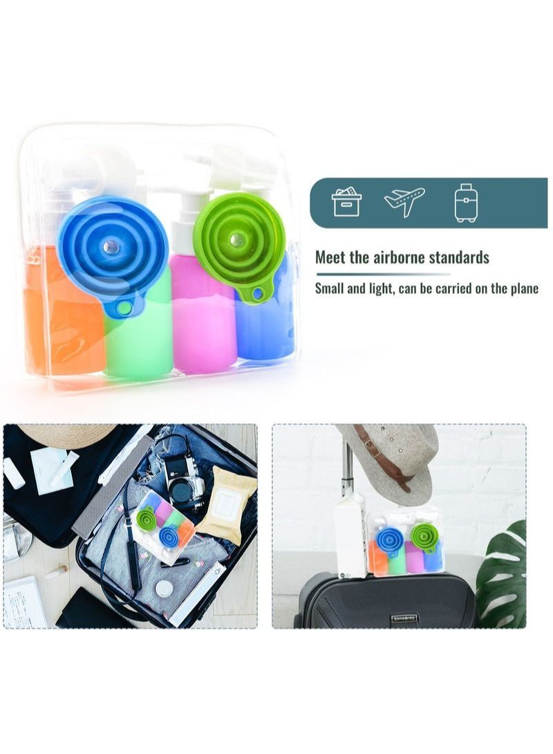 NIBEMINENT 8 Pieces Silicone Spray Dispenser Set - Image 5