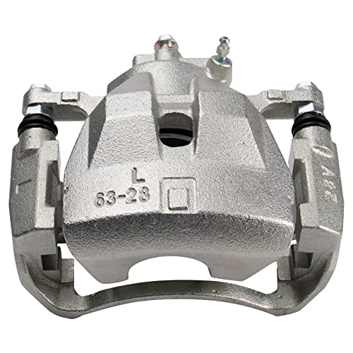 TRQ Front Brake Caliper Set Compatible with 2007-2012 Lexus ES350 2007-2011 Toyota Camry - Image 4