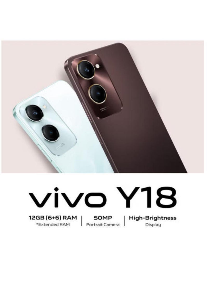 vivo Y18 5G Dual SIM Wave Aqua 8GB RAM 256GB 5G - Image 3