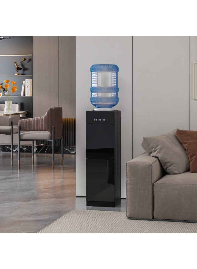 HAVERTYS Top-Loading Water Dispenser with Smart Storage & Auto Safety Control,3-Temperature Adjustable Dispenser, Electric Hot and Cold Dispenser for Home Office - Image 1