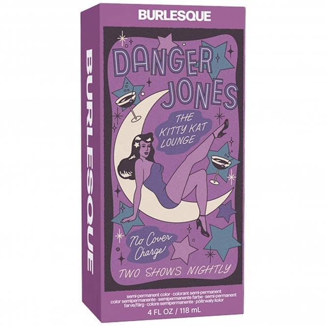 Danger Jones Semi-Permanent Hair Color (Burlesque - Mauve)