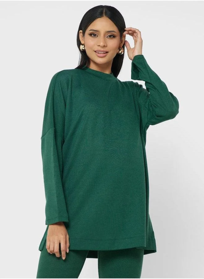 Refka by modanisa Crew Neck Tunic