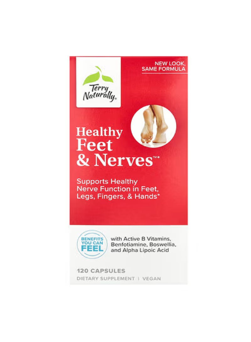 أقدام وأعصاب صحية™، 120 كبسولة