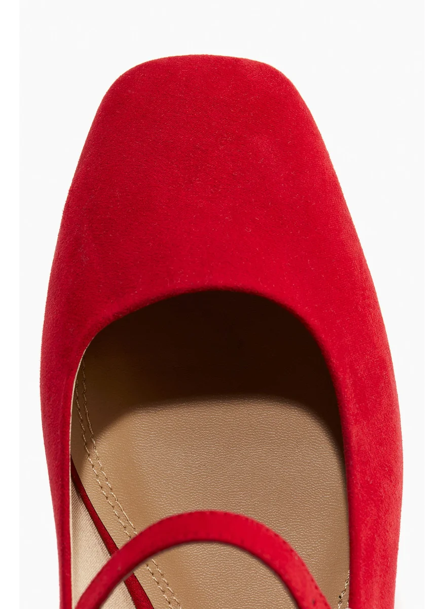 H&M Mary Jane Ballet Pumps
